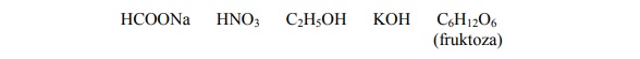 Dysocjacja związków chemicznych.