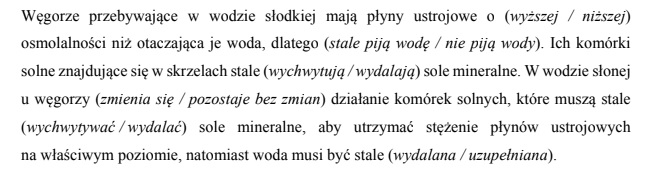 Wyjaśnij, dlaczego pomimo obecności szkodliwej dla ssaków ichtiotoksyny, mięso węgorza może być – pod pewnym warunkiem – spożywane przez ludzi.