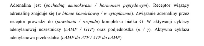 Mechanizm aktywacji fosforylazy glikogenowej.