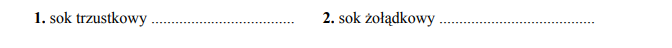 Odczyn i rola soku żołądkowego i trzustkowego.