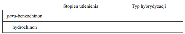 Określ formalny stopień utlenienia oraz typ hybrydyzacji (sp, sp2, sp3) …