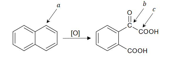 Naftalen – najprostszy policykliczny węglowodór aromatyczny o dwóch skondensowanych pierścieniach
