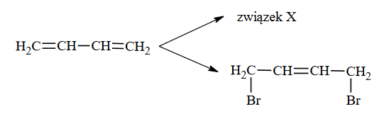 dien ze sprzężonym układem wiązań podwójnych