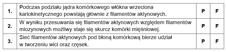 Mikrokosmki – wypustki cytoplazmatyczne wielu komórek nabłonkowych